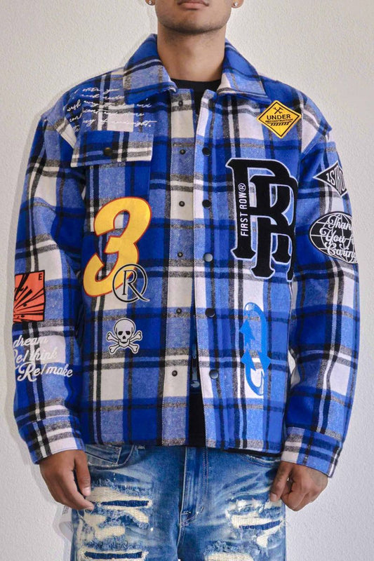 Multi Patch Flannel