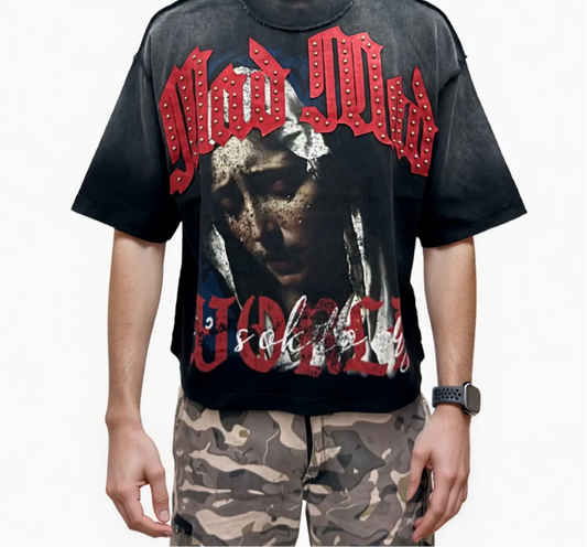 Mad World Cropped Tshirt
