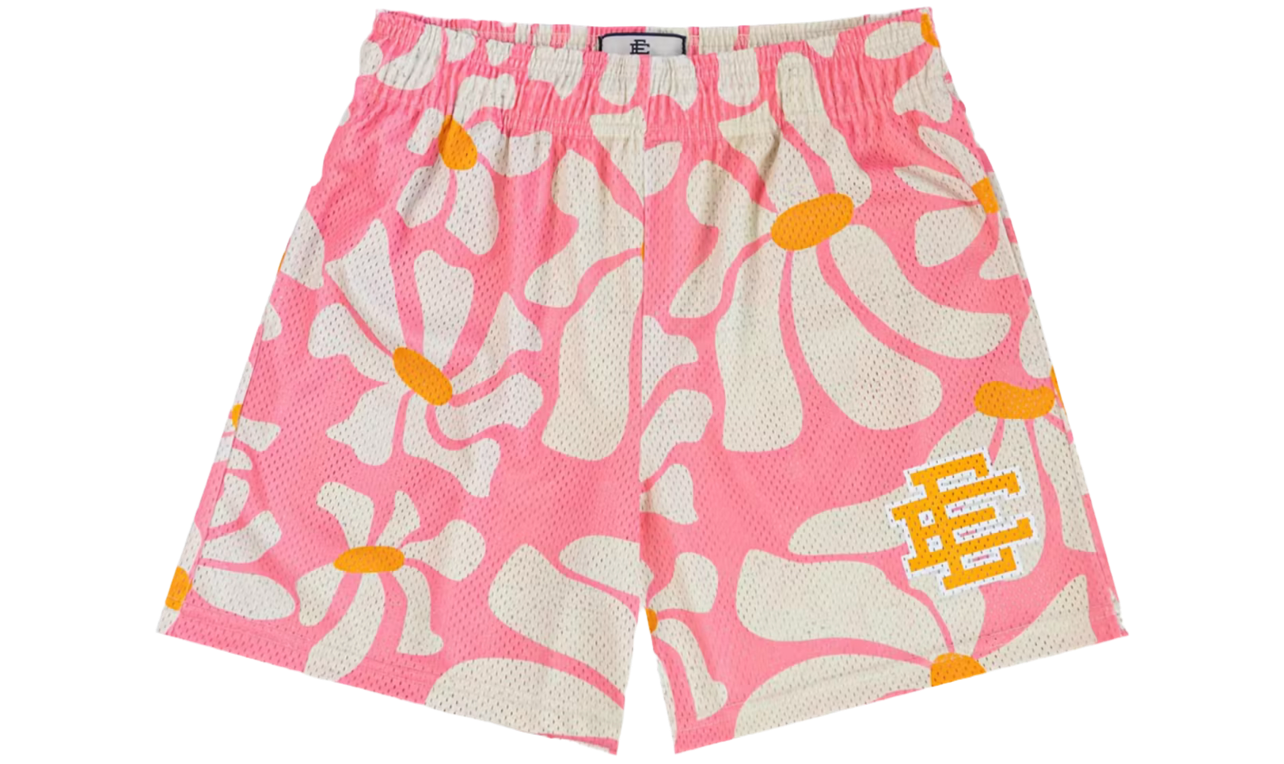 EE Basic Shorts Pink Daisies