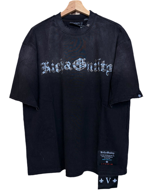 Rich & Guilty Tshirt Black