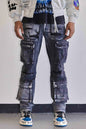 Utility Pocket Cargo Foil Denim