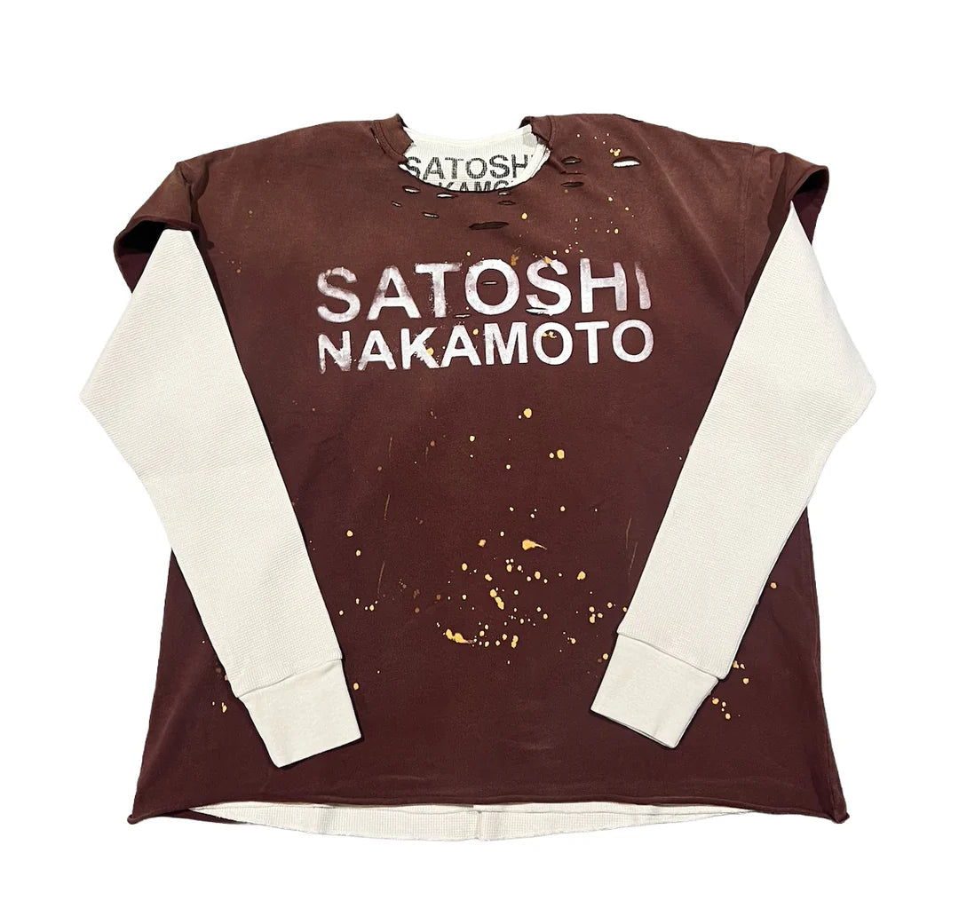 Satoshi Nakamoto Thermal Long Sleeve