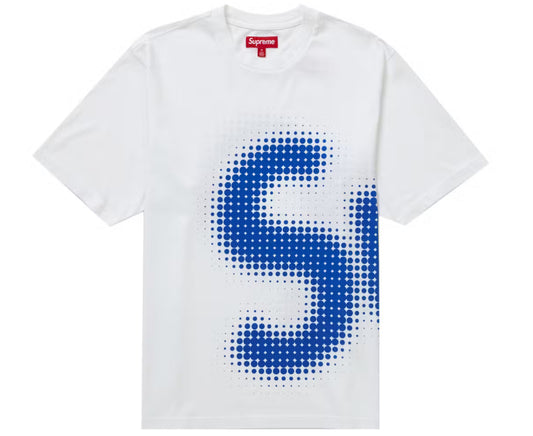 Supreme Halftone Tee White