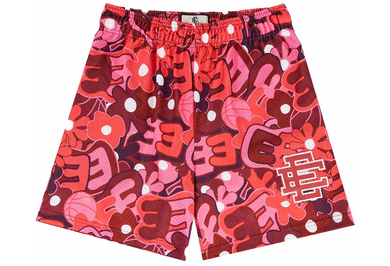 EE Basic Shorts Hawaiian Red