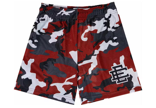 EE Basic Shorts Camo Maroon