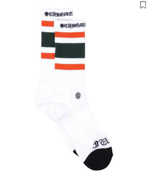 Chrome Hearts Striped Socks