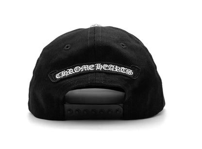 Chrome Hearts Vertical Logo Baseball Hat