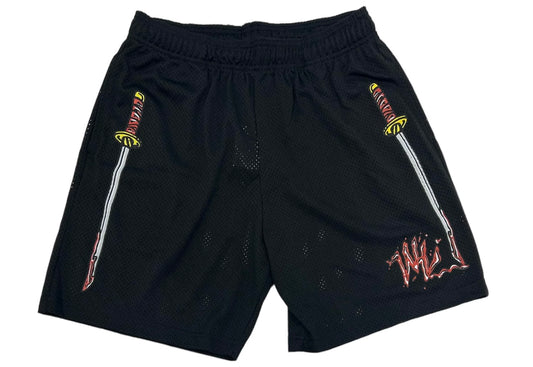 Warren Lotas Reaper Mesh Shorts Black