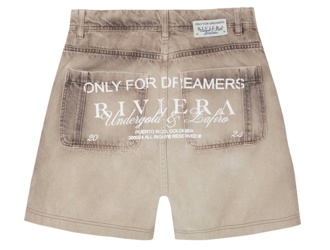 Riviera Basic Bermuda Shorts Cream