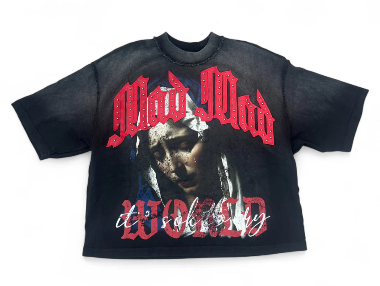 Mad World Cropped Tshirt