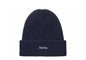 Supreme Beanie Overdyed Navy