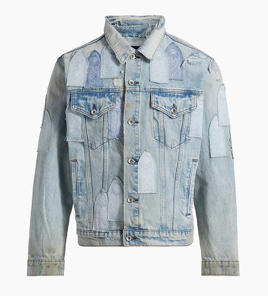 Who Decides War Patchwork Jacket
