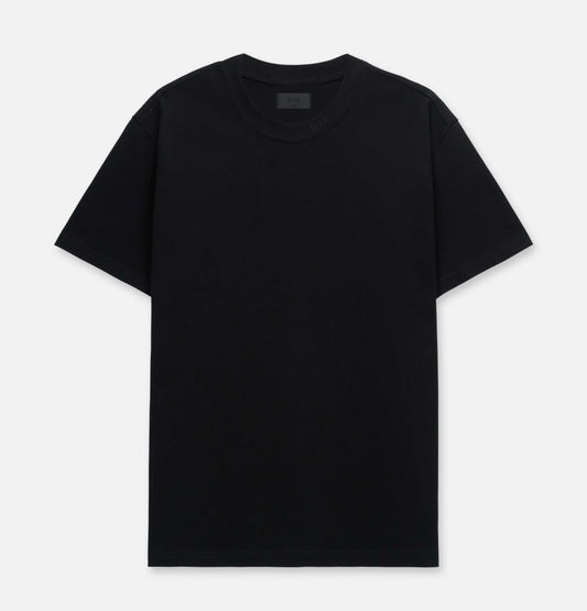 RTA Rico Black Collar Logo Tee