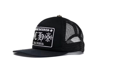 Chrome Hearts LV Trucker Hat Black