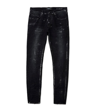 Purple Brand P001 Black Metallic Denim