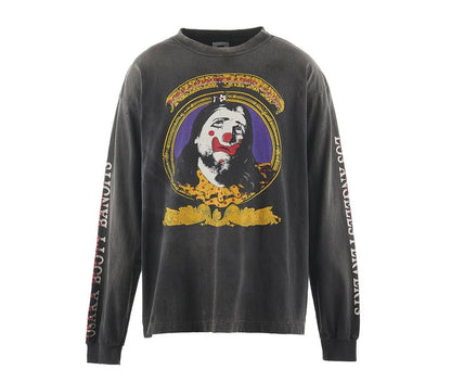Saint Michael Born Saint Long Sleeve Tshirt