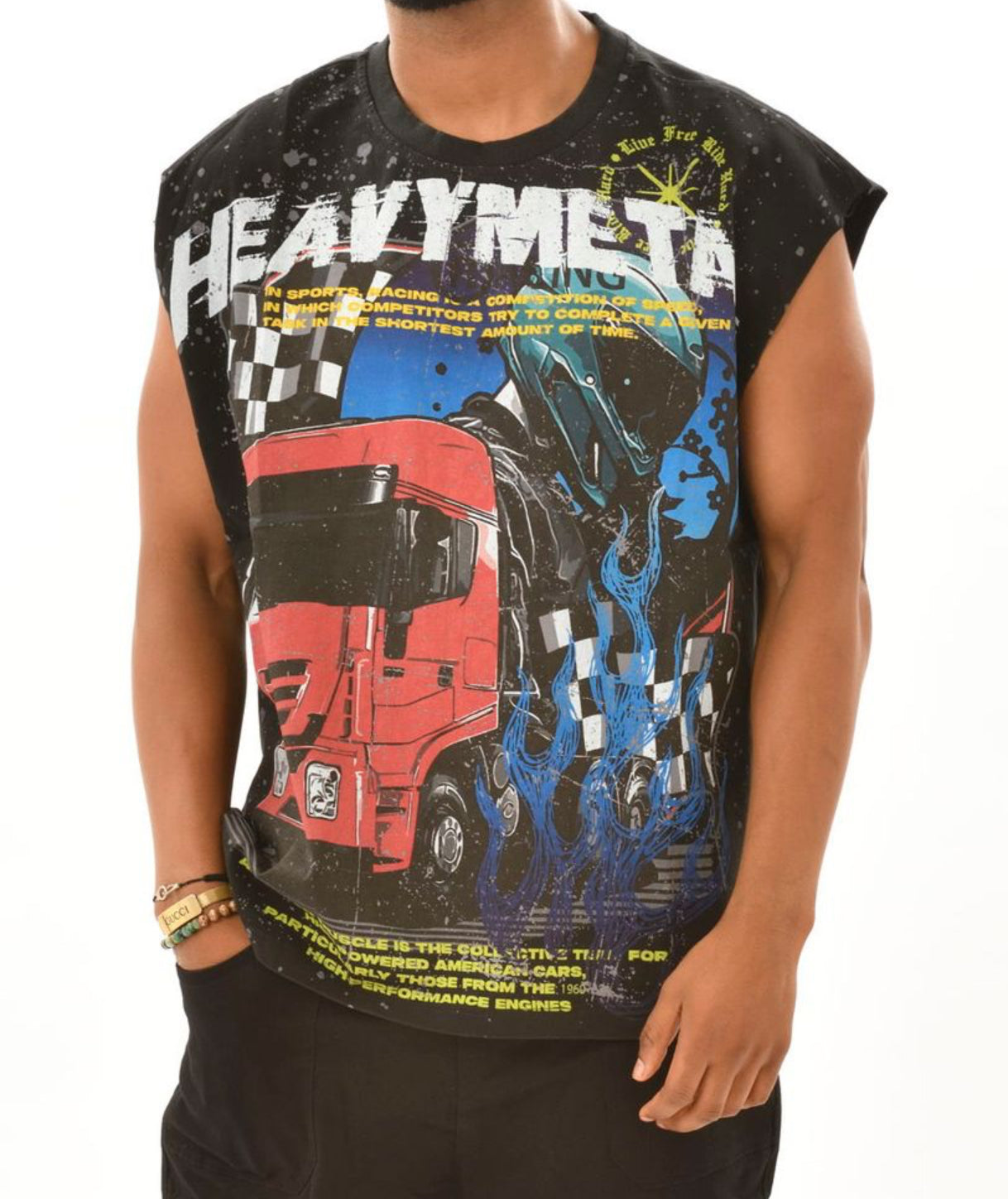 Heavymetal Sleeveless Tee