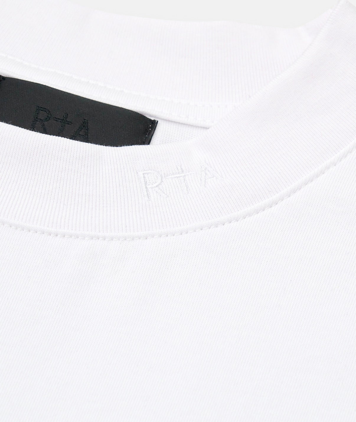 RTA Rico White Collar Logo Tee