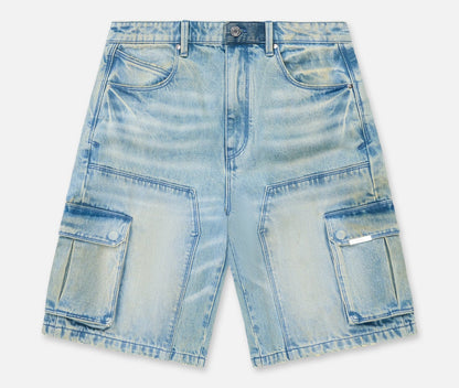 RTA Joseph Indigo Cargo Shorts