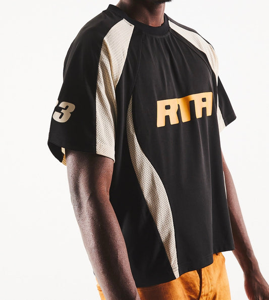 RTA Fonda Black Bone Fusion Tee