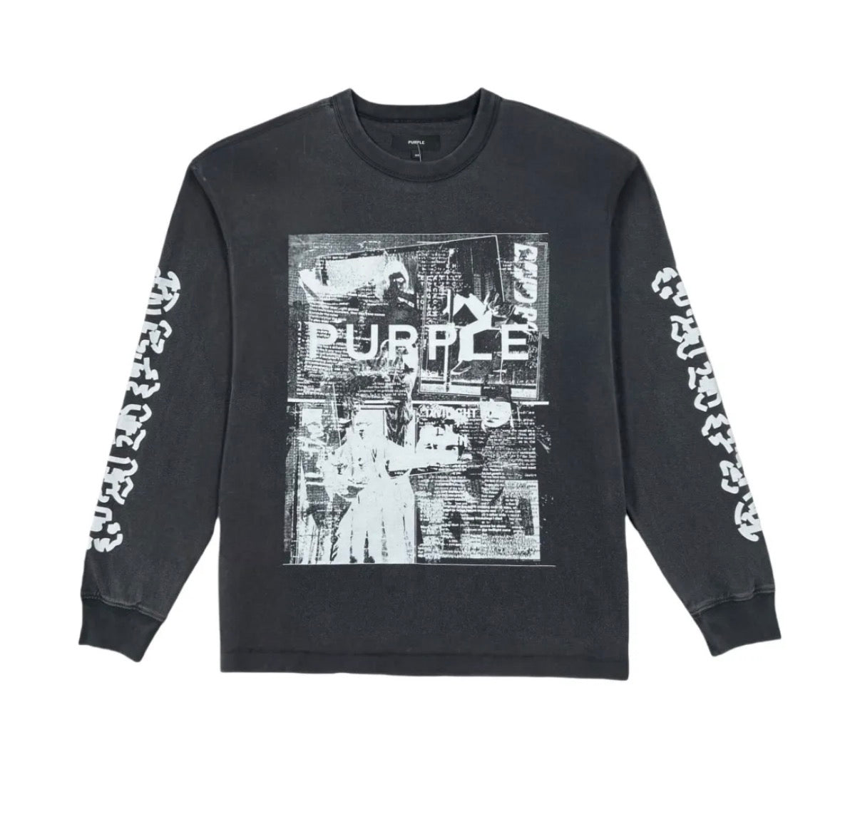 Purple Brand Textured Long Sleeve