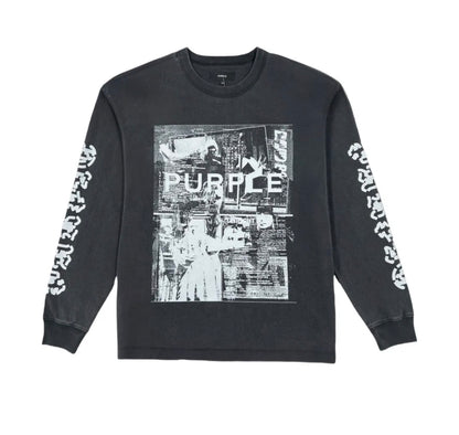 Purple Brand Textured Long Sleeve