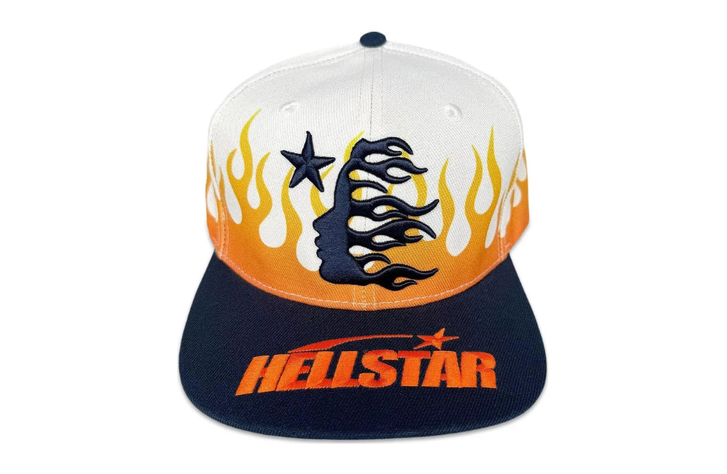 Hellstar Flame Snapback Hat