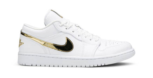 Jordan 1 Low White Metallic Gold CZ4776-100