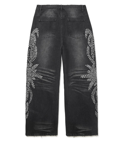 Vale Forever Rhinestone Tsunami Denim
