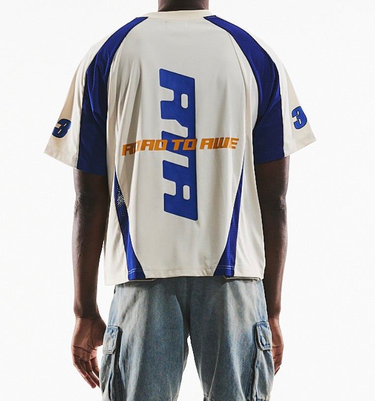 RTA Fonda Navy Bone Fusion Tee