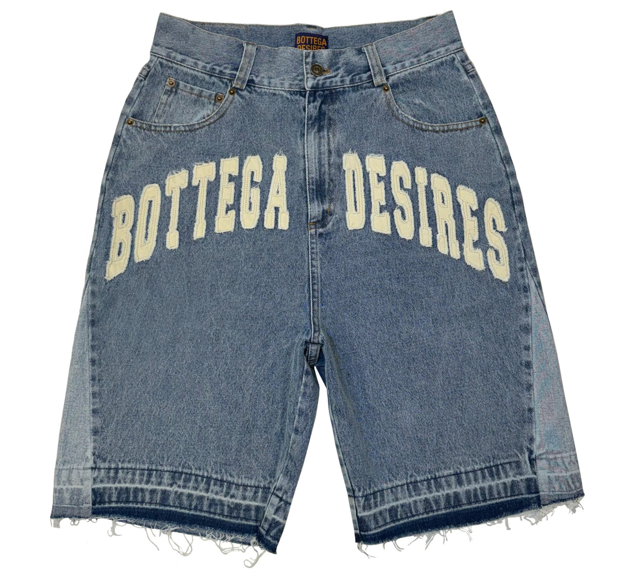 Bottega Desires Blue Denim Short