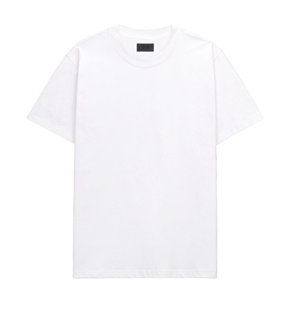 RTA Rico White Collar Logo Tee