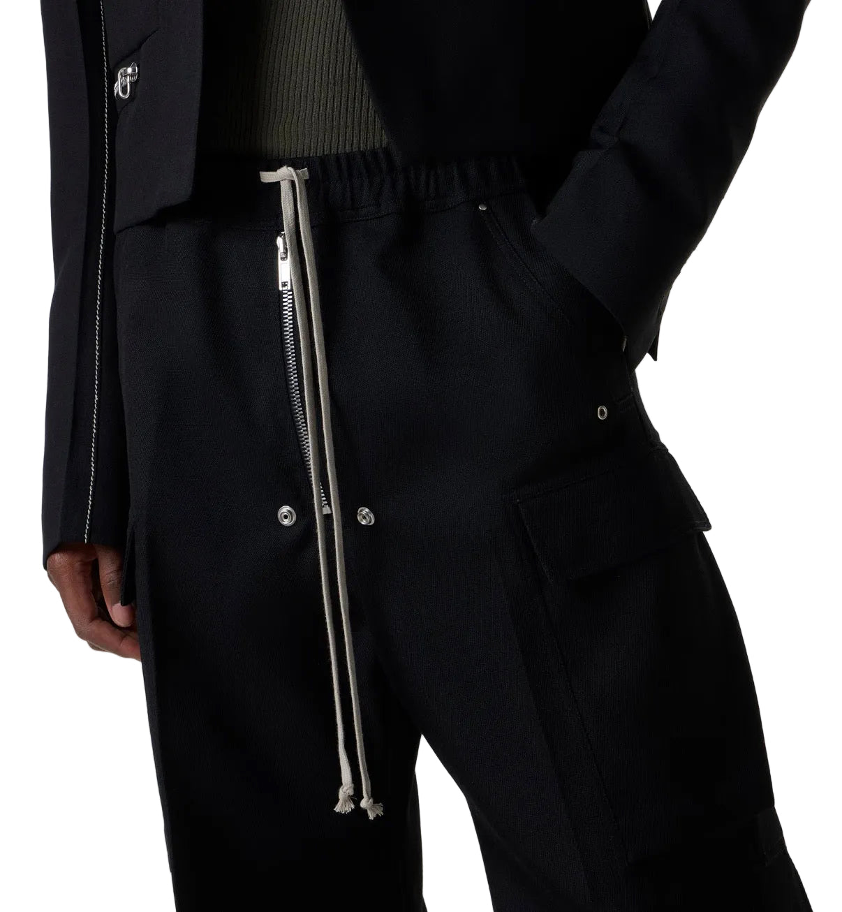 Rick Owens Concordians Cargobelas Wool Pants