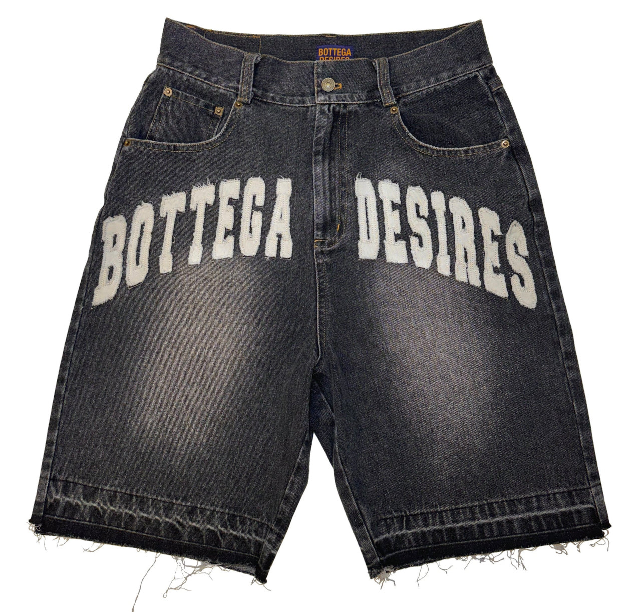 Bottega Desires Black Denim Short