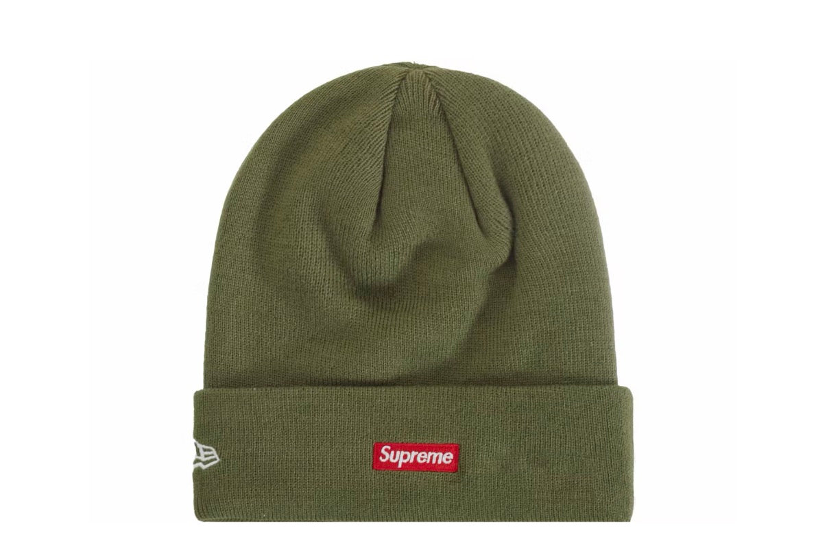 Supreme New Era Varsity Beanie Olive