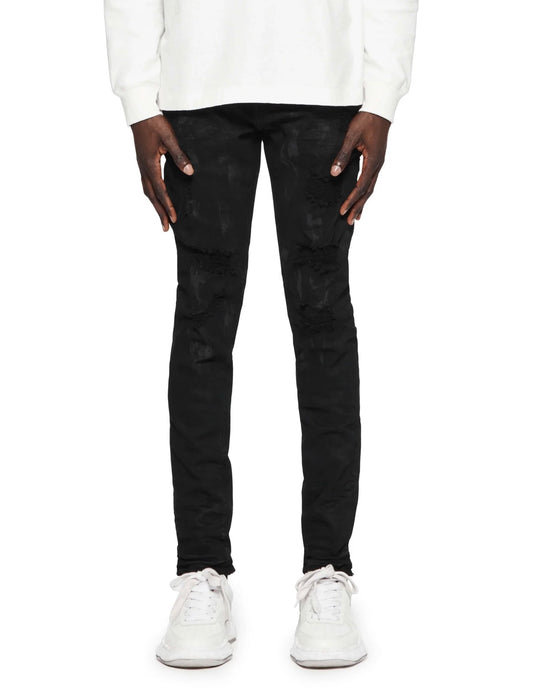 Purple Brand P001 Black Oil Denim