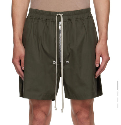 Rick Owens Khaki Bela Short
