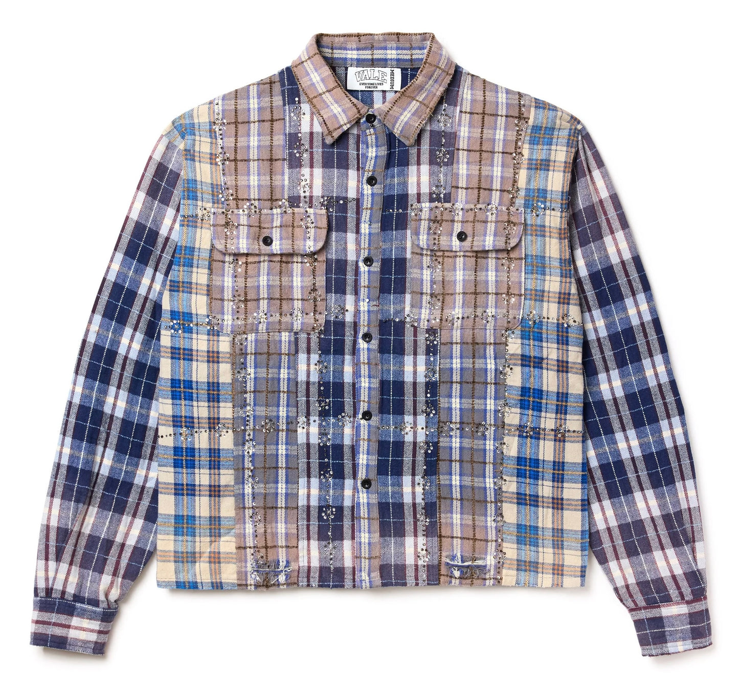 Vale Forever Flannel Bling Shirt