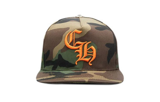 Chrome Hearts Camo Snapback Hat