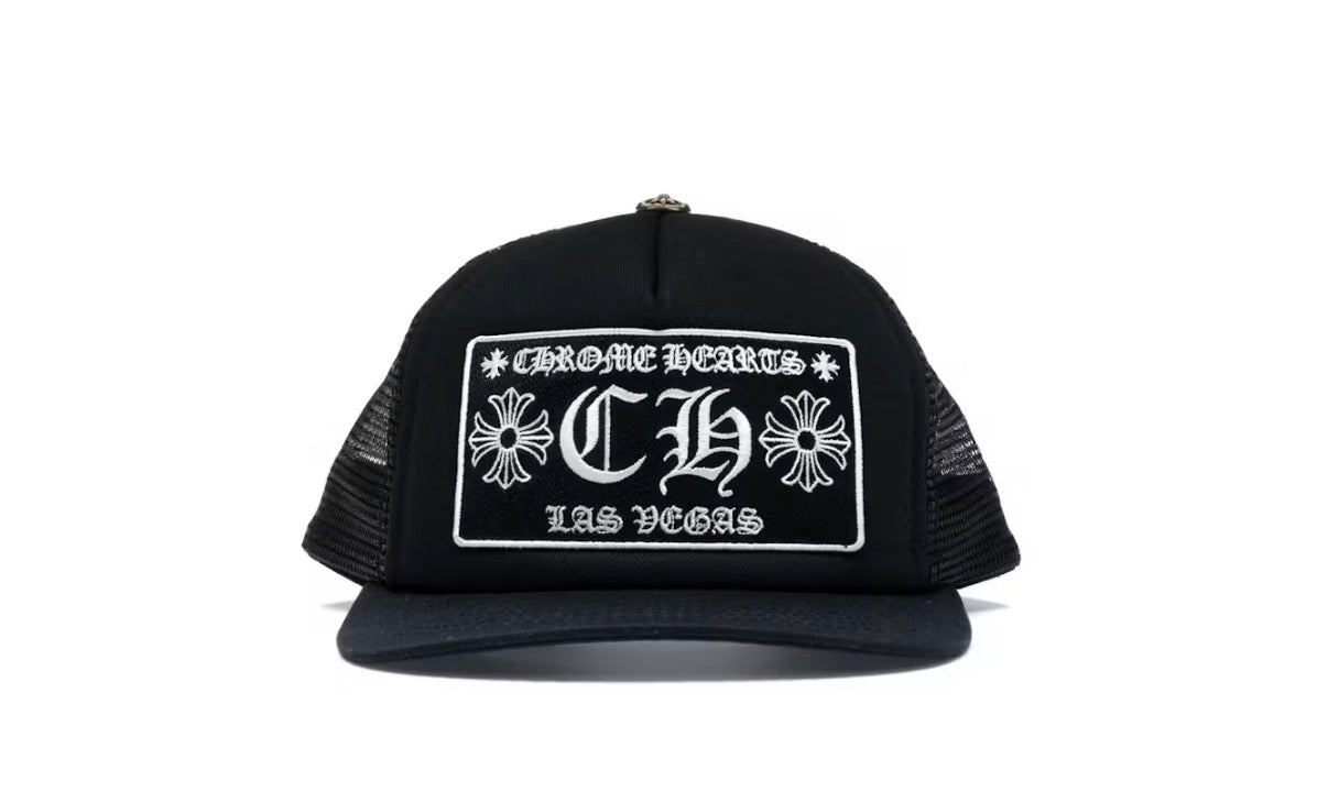 Chrome Hearts LV Trucker Hat Black