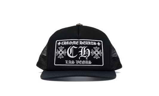 Chrome Hearts LV Trucker Hat Black