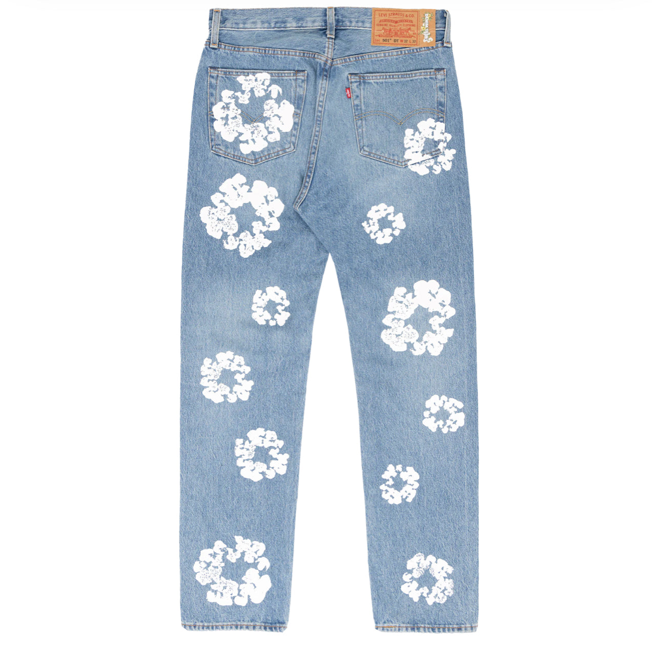 Denim Tears x Levi’s All Over Wreath Jean Light Wash