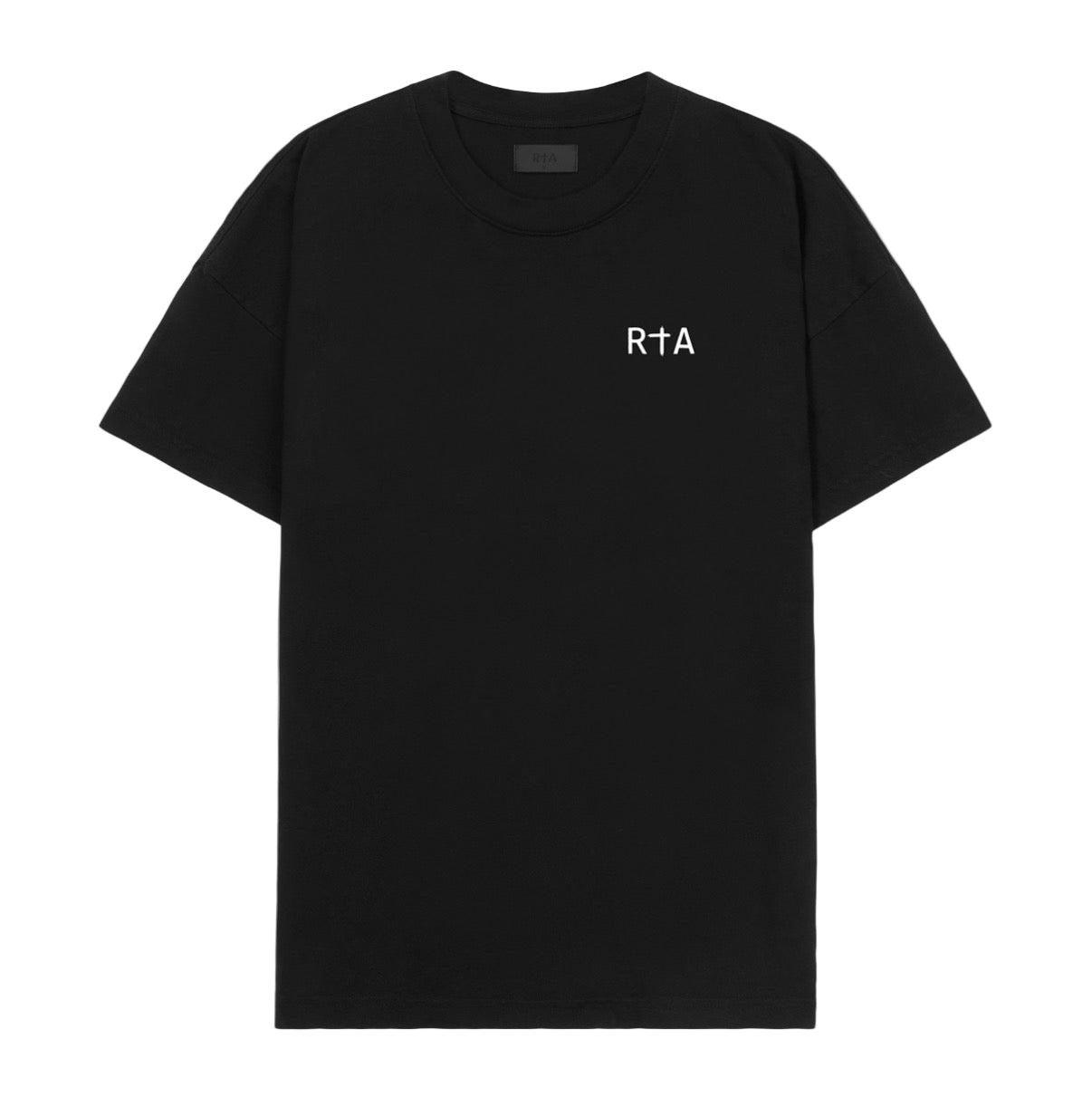 RTA Colin Black Logo Tee