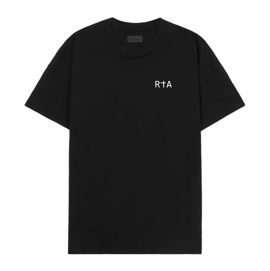 RTA Colin Black Logo Tee
