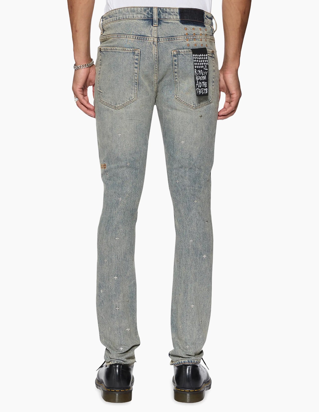 Ksubi Denim Metallic Studs Jean