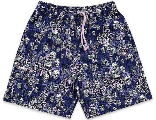 Warren Lotas Reaper Mesh Shorts Purple