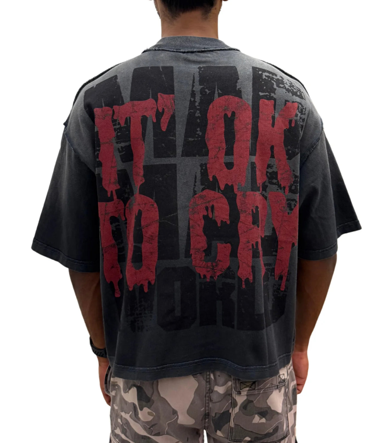 Mad World Cropped Tshirt