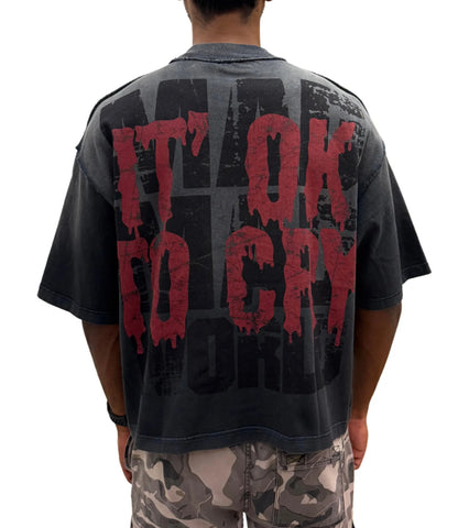 Mad World Cropped Tshirt