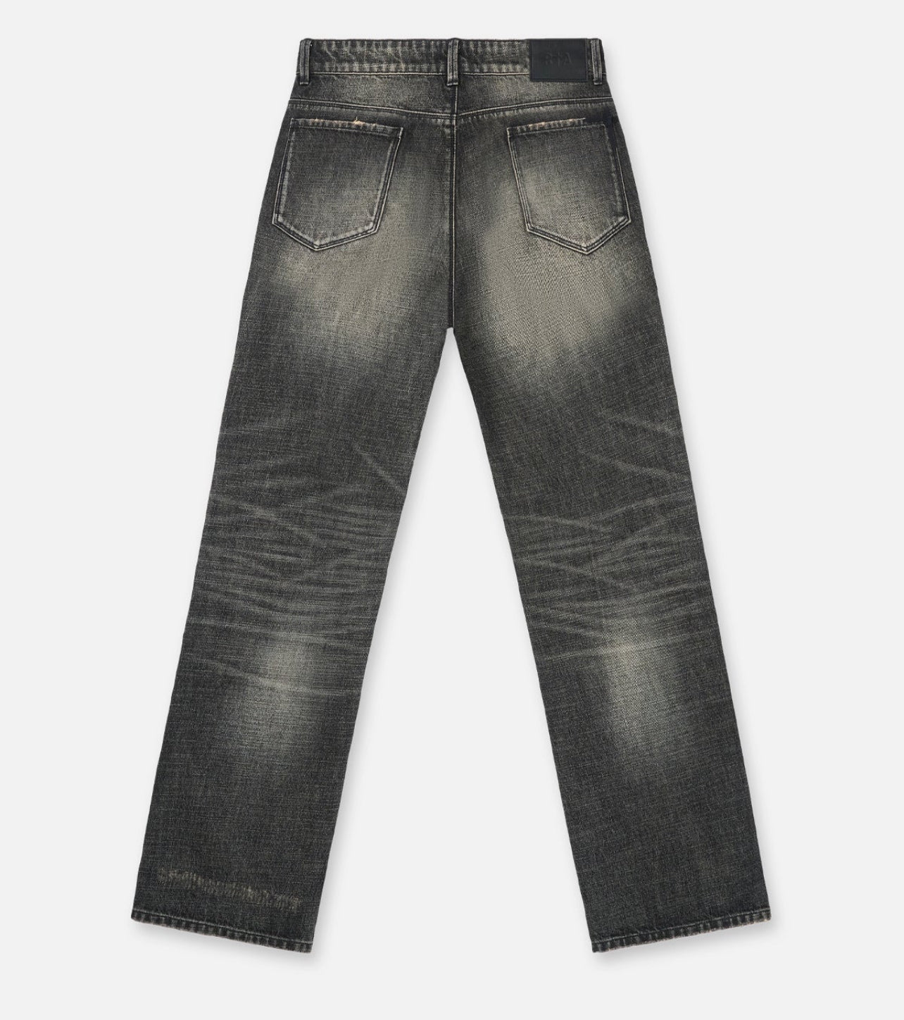 RTA Jonas Ash Storm Side Cross Denim Jean