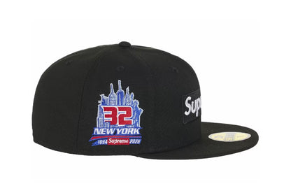 Supreme x New Era Hat Black